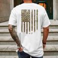 Grunt Style Outdoors Camo Flag Mens Back Print T-shirt Gifts for Men