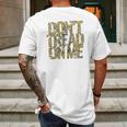 Grunt Style Tread On Me Mens Back Print T-shirt Gifts for Men