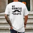 My Guncle Is Fabulous Mens Back Print T-shirt Gifts for Men