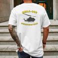 Gunfighters Helicopter Attack Squadron Mens Back Print T-shirt Gifts for Men