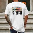 Haikyuu Squad Goals Gift Mens Back Print T-shirt Gifts for Men