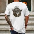 Hank Player Usa Official Smokey Bear Mens Back Print T-shirt Gifts for Men