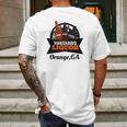 Hanshaw Liquor Orange Ca Mens Back Print T-shirt Gifts for Men