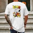 Happy Turkey Day Snoopy And Woodstock Thanksgiving Day Shirt Mens Back Print T-shirt Gifts for Men