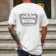 Hennything Can Happen Cognac Mens Back Print T-shirt Gifts for Men