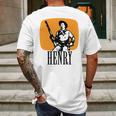 Henry Repeating Arms Mens Back Print T-shirt Gifts for Men