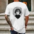 Horror Junji Ito Uzumaki Manga Mens Back Print T-shirt Gifts for Men