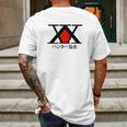 Hunter X Hunter Hunter Association Mens Back Print T-shirt Gifts for Men