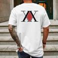 Hunter X Hunter T-Shirt Mens Back Print T-shirt Gifts for Men