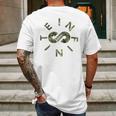 Infinite Lists Army Camo Mens Back Print T-shirt Gifts for Men