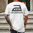 Ironman V2 Mens Back Print T-shirt Gifts for Men