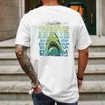 Jaws Shark Movie Dadum Theme Song Mens Back Print T-shirt Gifts for Men