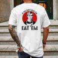 Jeffery Dahmer If You Can’T Beat ’Em Eat ’Em Mens Back Print T-shirt Gifts for Men