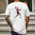 Jordan Like Mike Jackson Tyson Mens Back Print T-shirt Gifts for Men