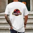 Jurassic Park Logo Mens Back Print T-shirt Gifts for Men