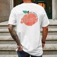 Just Freakin Peachy Hippie Summer Mens Back Print T-shirt Gifts for Men