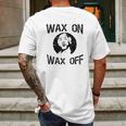 The Karate Kid Wax On Wax Off Mens Back Print T-shirt Gifts for Men