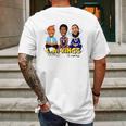 Kb Nipsey Pac La Legends Cartoon Artwork Mens Back Print T-shirt Gifts for Men