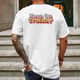 Keep On Truckin Mens Back Print T-shirt Gifts for Men