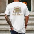 Kinda Hot In These Rhinos Vintage Mens Back Print T-shirt Gifts for Men