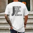 King Of Kings Mens Mens Back Print T-shirt Gifts for Men