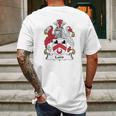 Laird Family Crest Scottish Family Crests Mens Back Print T-shirt Gifts for Men