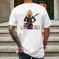 Lita Ford Tshirt Mens Back Print T-shirt Gifts for Men