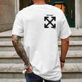 Logo Brand Off White Mens Back Print T-shirt Gifts for Men