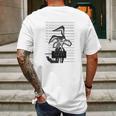 Looney Tunes Wile E Coyote Busted Mens Back Print T-shirt Gifts for Men