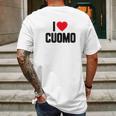 I Love Cuomo Andrew Cuomo Mens Back Print T-shirt Gifts for Men