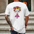 I Love Mexico Viva Mexico Mexican Frida Mens Back Print T-shirt Gifts for Men