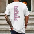 Loved Collared Owned Kink Gear Mens Back Print T-shirt Gifts for Men