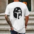 The Mandalorian Dadalorian Gift Mens Back Print T-shirt Gifts for Men