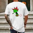 Marijuana Bad Boy Mens Back Print T-shirt Gifts for Men