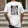 Marilyn With Blunt Mens Back Print T-shirt Gifts for Men