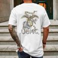 Marine Corps Eagle Usmc Mens Back Print T-shirt Gifts for Men