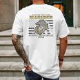 Marine Corps Marine Corps Usmc Earned Never Given Mens Back Print T-shirt Gifts for Men