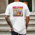 Melvins Houdini Mens Back Print T-shirt Gifts for Men