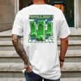 Minecraft Glowing Creepers Mens Back Print T-shirt Gifts for Men