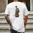 Monk Quote Mens Back Print T-shirt Gifts for Men