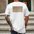 Morenita Mens Back Print T-shirt Gifts for Men