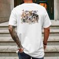 The Mountain Funny Cats And Dogs Mens Back Print T-shirt Gifts for Men