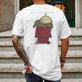 My Neighbor Peanut Totoro Snoopy Peanuts Neighbor Ghibli Japan Mens Back Print T-shirt Gifts for Men