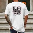 New World Graphics Ncaa Love Mens Back Print T-shirt Gifts for Men