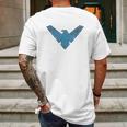 Nightwing Half Mens Back Print T-shirt Gifts for Men