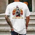 No Lives Matter Mens Back Print T-shirt Gifts for Men