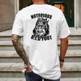 Notorious Big Bigfoot Mens Back Print T-shirt Gifts for Men