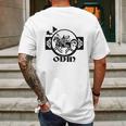 Odin Viking Shirts Valhalla Mens Back Print T-shirt Gifts for Men