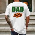 Oklahoma State University Proud Dad Parents Day 2020 Mens Back Print T-shirt Gifts for Men