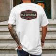 Old Guys Rule Built To Last Gravel Mens Back Print T-shirt Gifts for Men